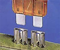 Accu-Pak receptacles provide dependable mating with standard male terminals, posts, and blade or fuse type terminals.
