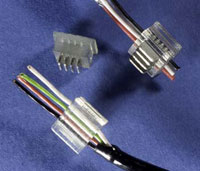 The reliability of the connector assures wire retention and eliminates the need to solder wires directly to the PCB.