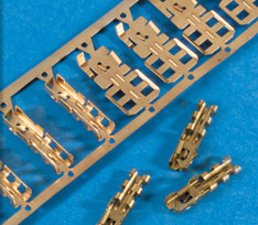 Our metal stamping process ensures fast turnaround and provides built-in cost saving features.