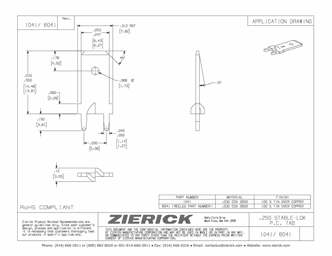 Press Fit, Series 6041