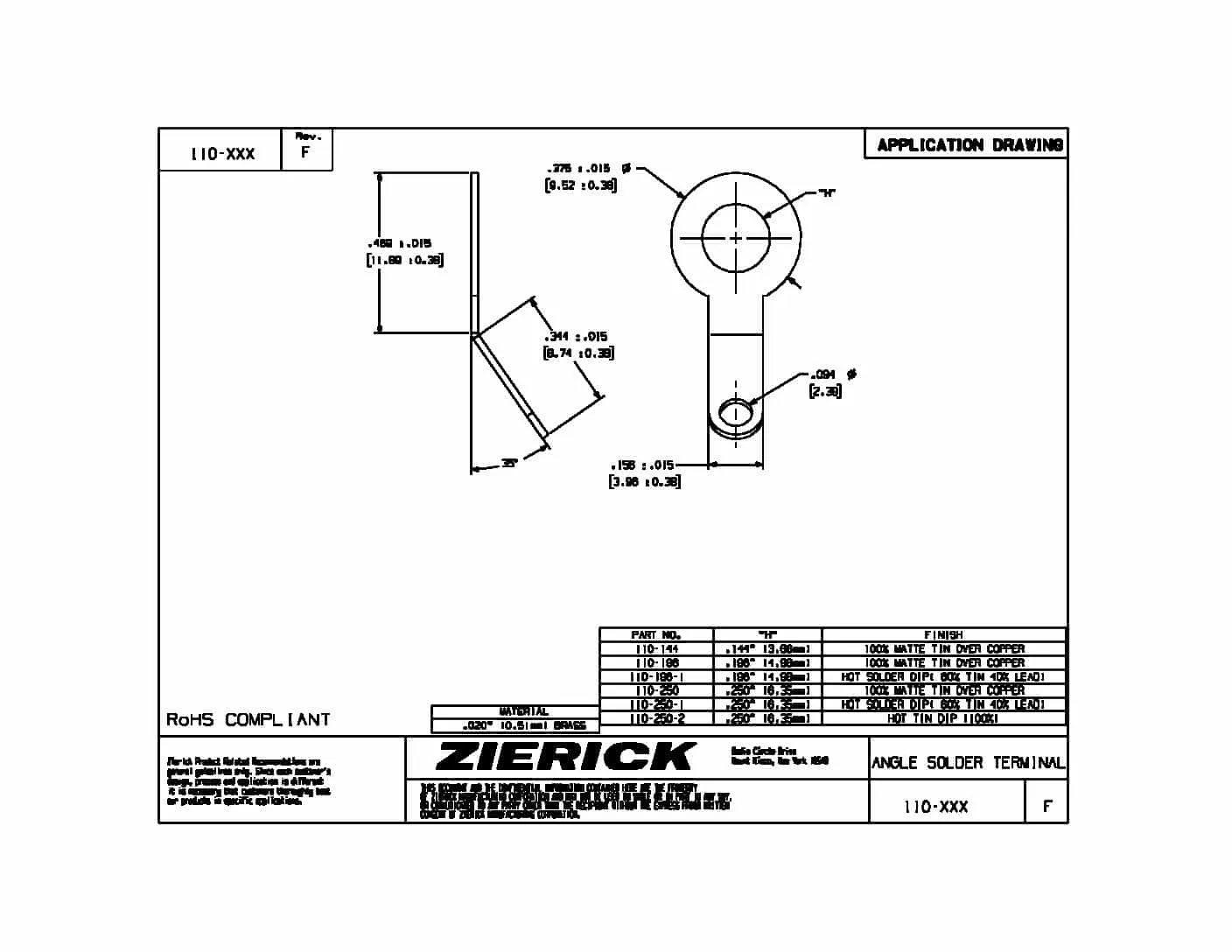 35 Degree Bend, PN 110-250