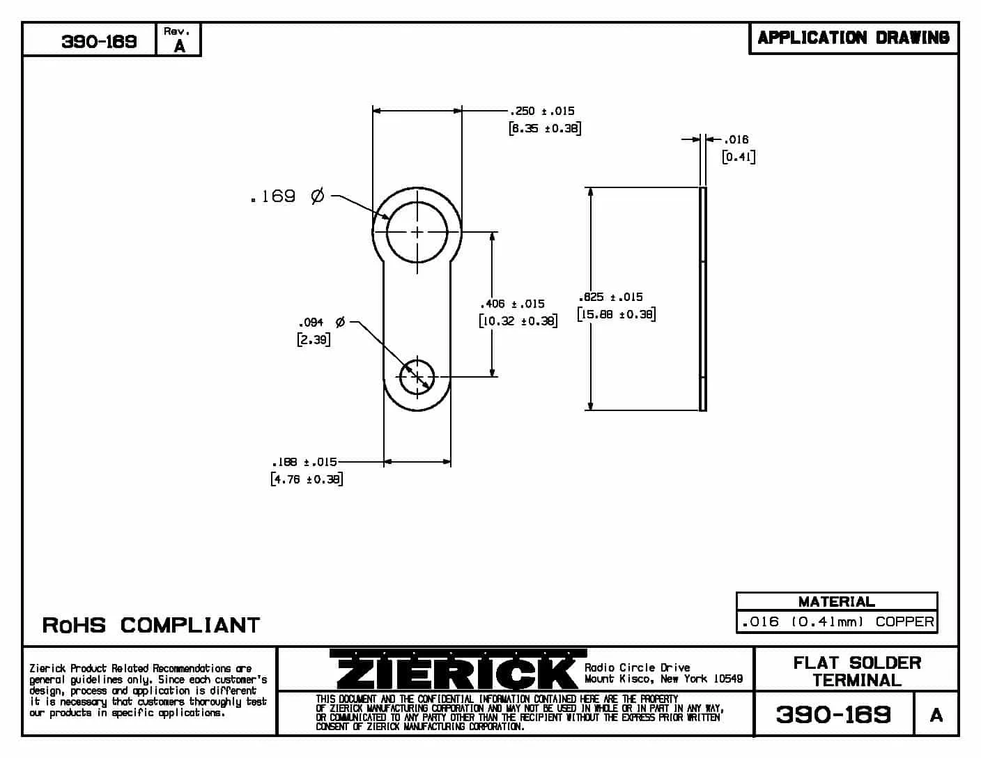 .625″ Long, PN 390-169