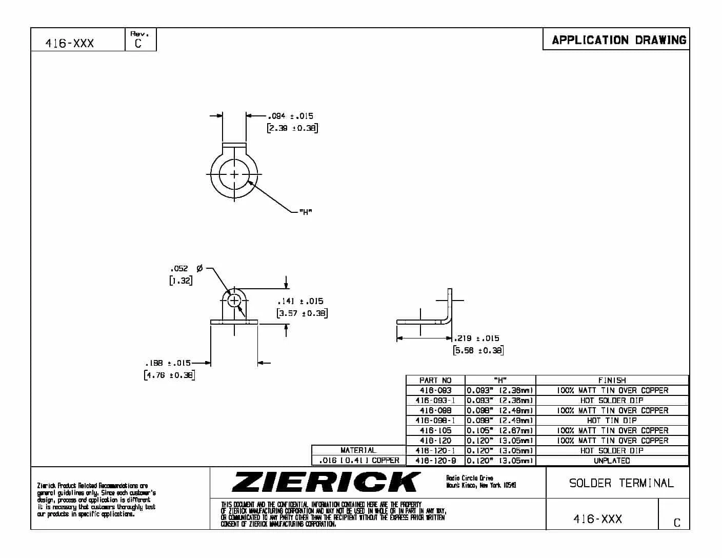 90 Degree Bend, PN 416-093