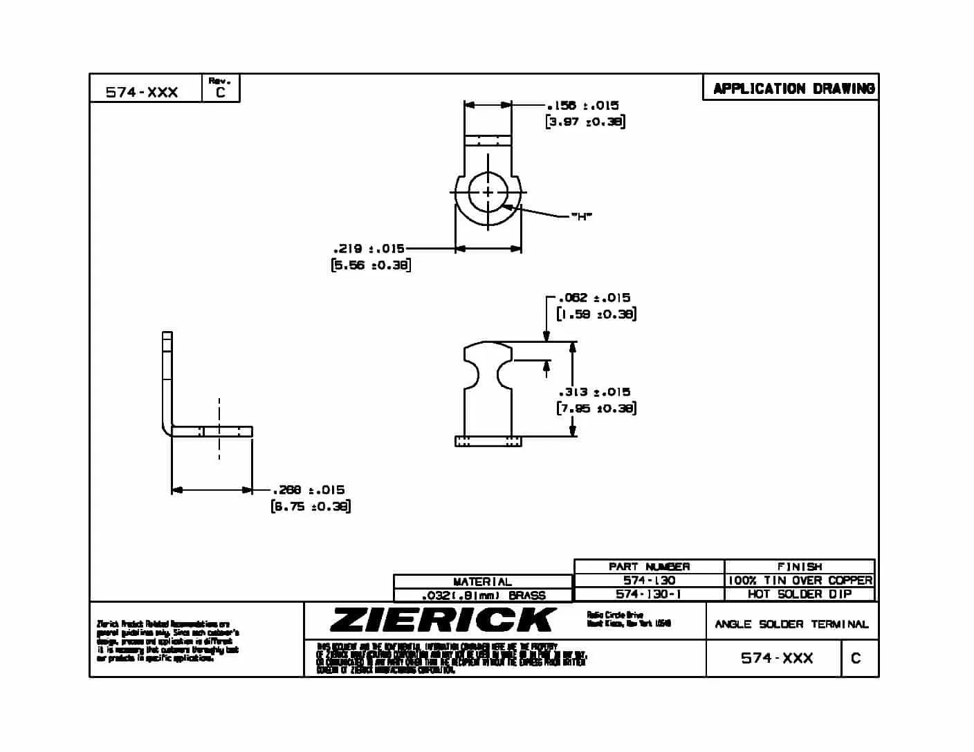 90 Degree Bend, PN 574-130