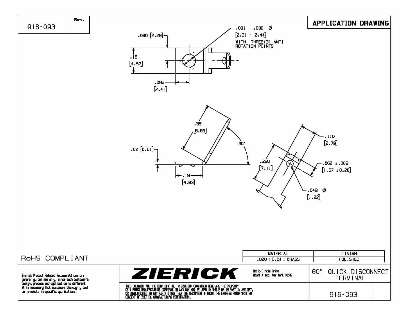 .110″ (2.79mm), PN 916-093