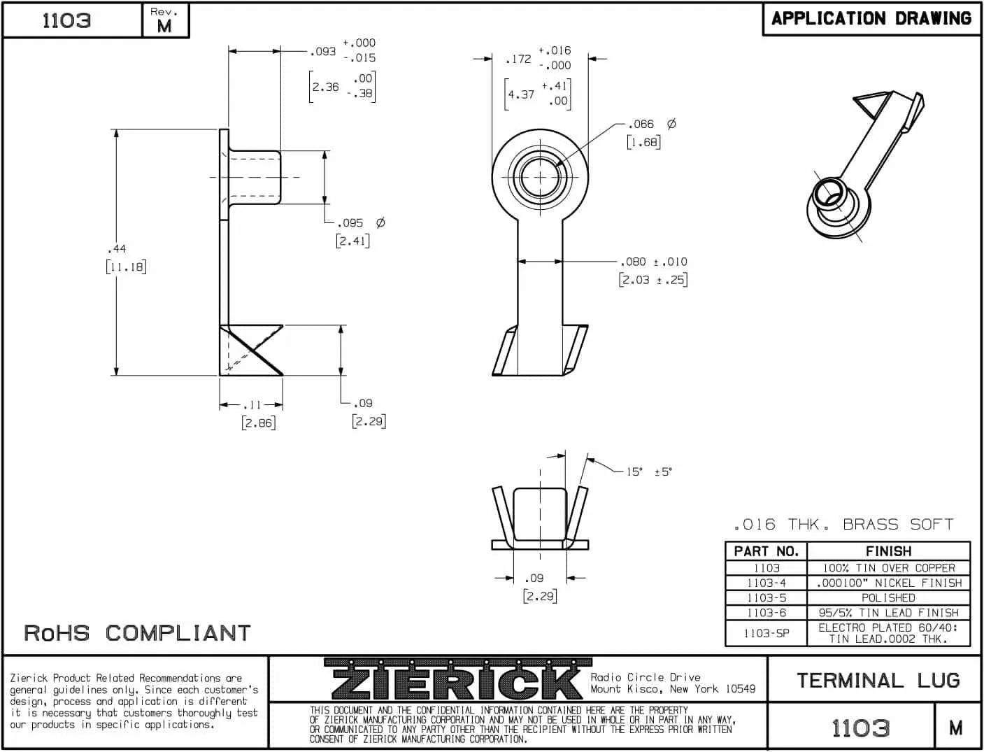 .095″ Round Eyelet