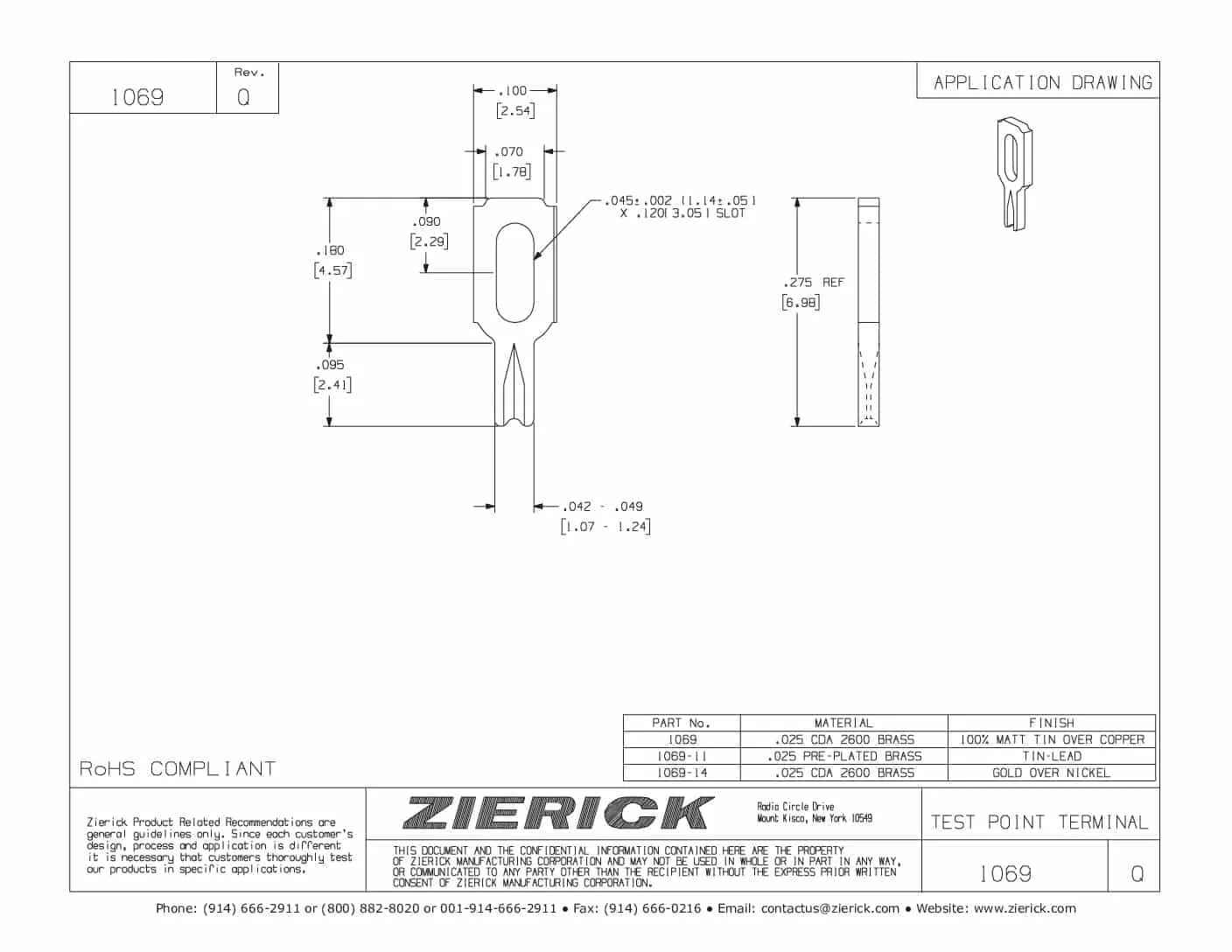 .045″ x .120″ Slot