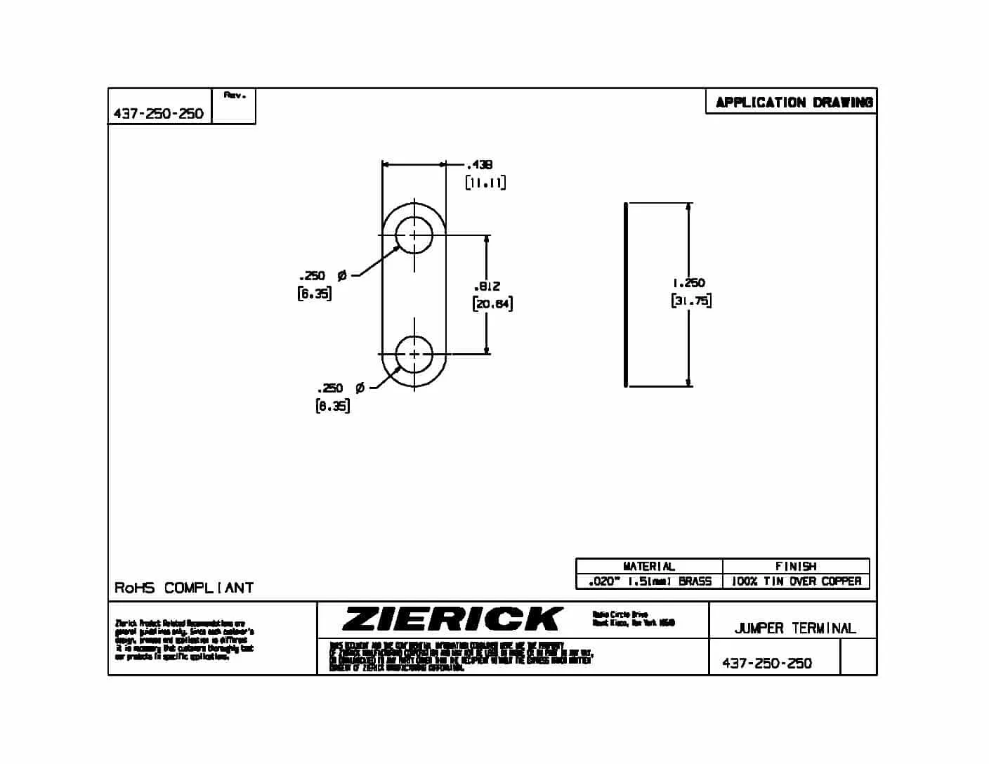 .250″ Hole