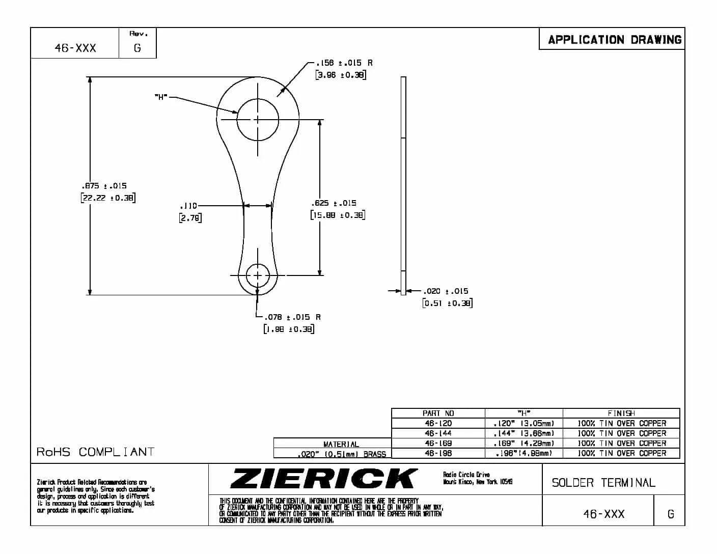 .875″ Long, Series 46-XXX
