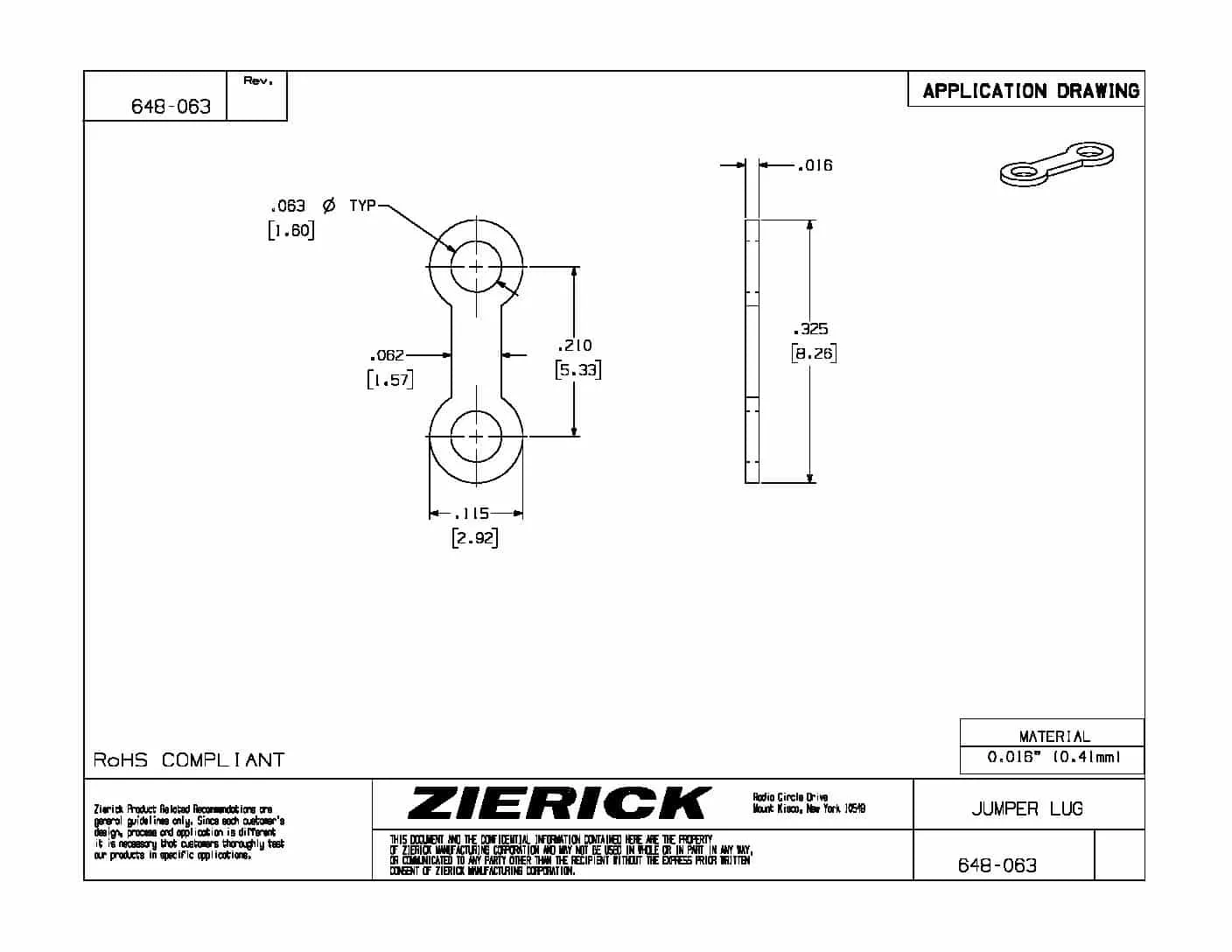 .063″ Hole