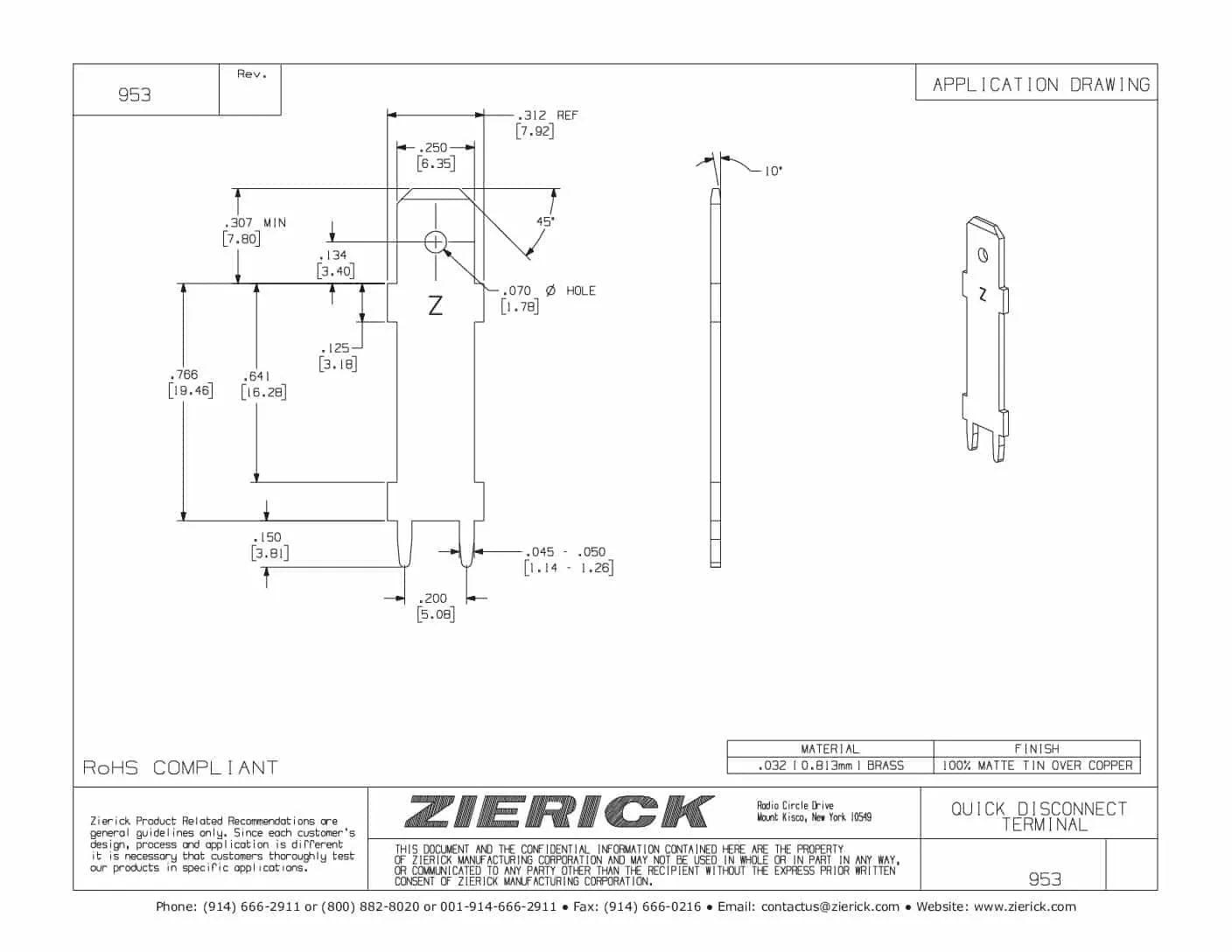 Press Fit, Series 953